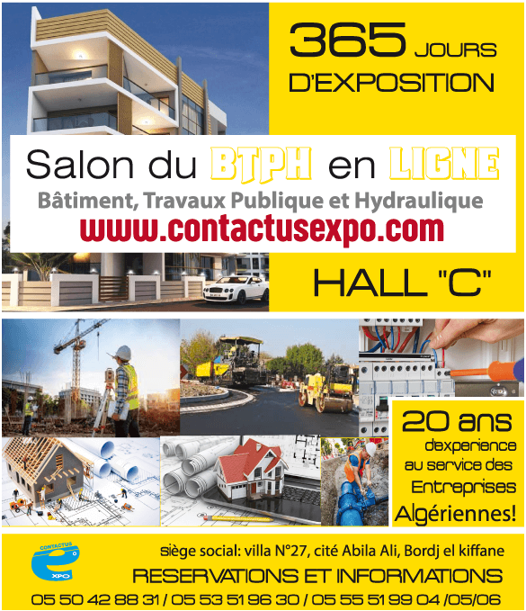 SALON DU BÂTIMENT, TRAVAUX PUBLICS & HYDRAULIQUE